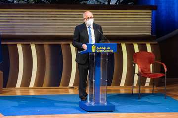 Ceremonia de entrega de Honores y Distinciones 2020 de Gran Canaria/TA.